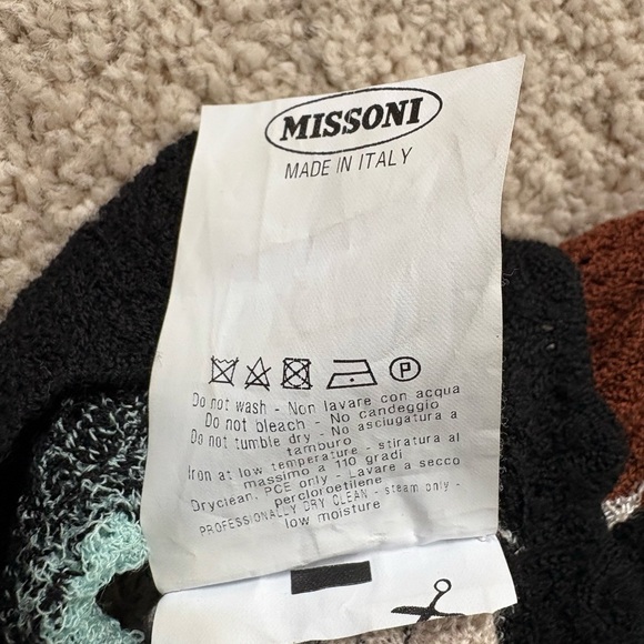 Missoni Multicolor Striped Cowl Neck Sweater - Picture 6 of 6